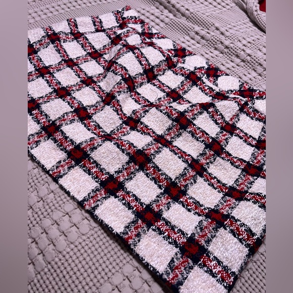 English Factory Tweed Plaid Miniskirt | Anthropologie - Picture 4 of 5